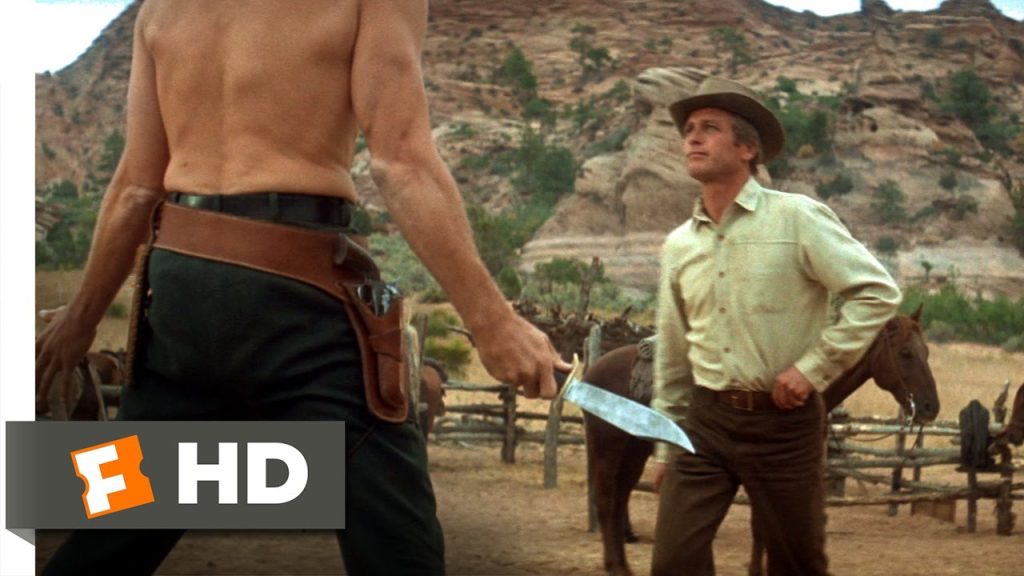 Butch Cassidy and the Sundance Kid (1969) – Knife Fight Scene (1/5) | Movieclips