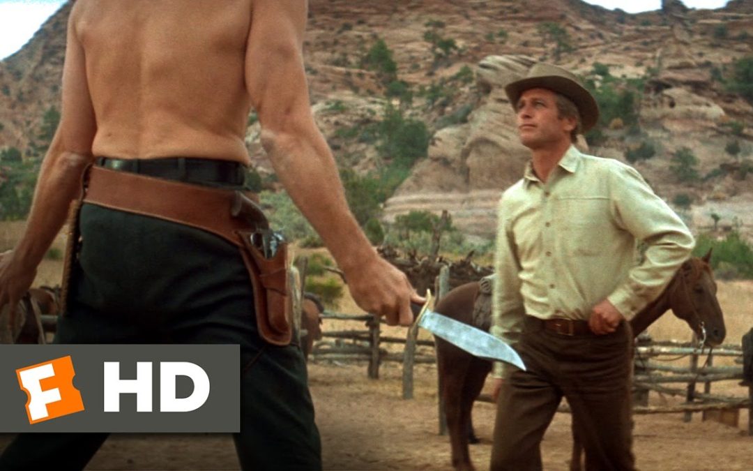 Butch Cassidy and the Sundance Kid (1969) – Knife Fight Scene (1/5) | Movieclips