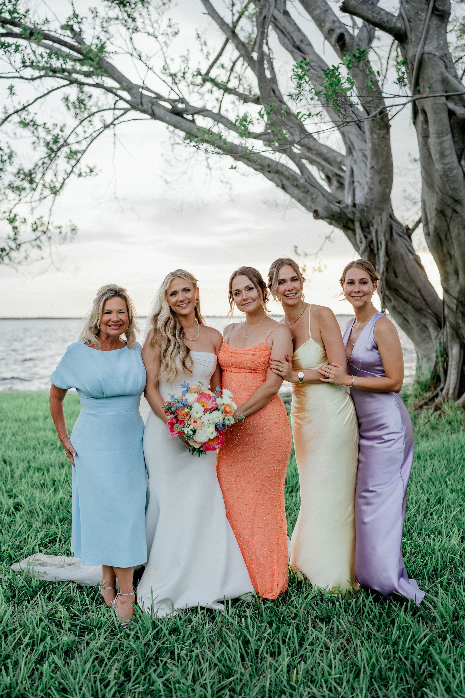 Tracy with her daughters